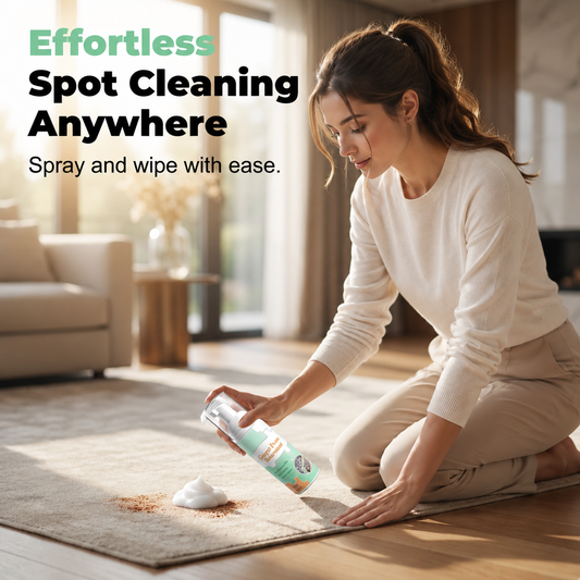 Upgraded Waterless Carpet Foam Stain Remover
