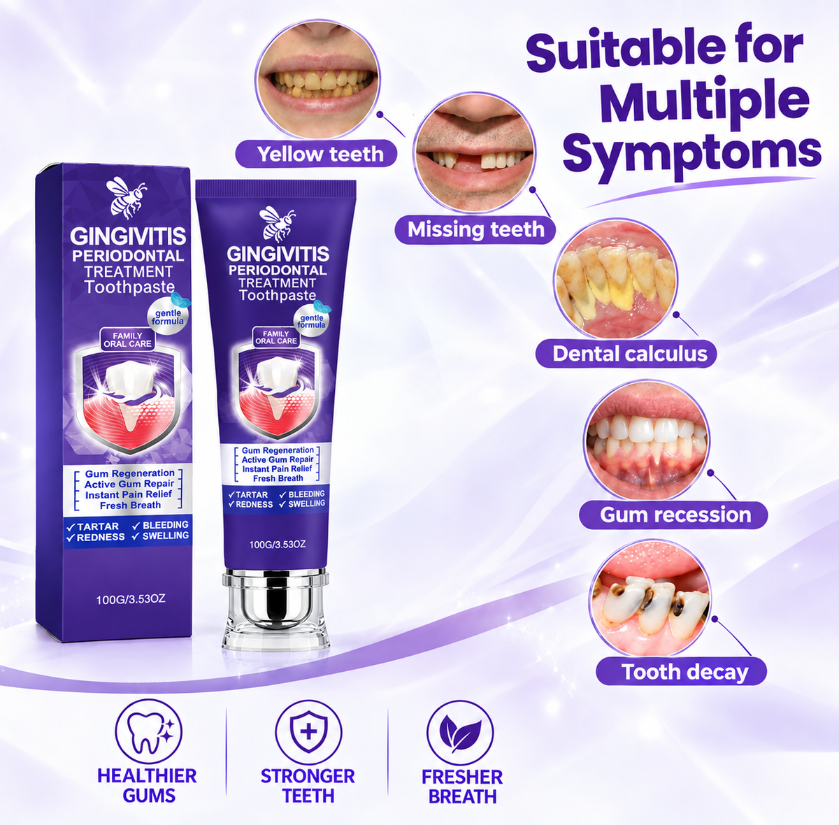 Bee Venom Gentle Gum Care Toothpaste