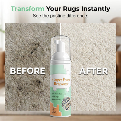 Upgraded Waterless Carpet Foam Stain Remover